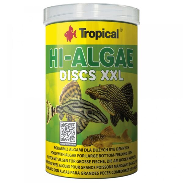 波蘭Tropical 優質螺旋藻底棲魚圓餅型飼料 1000ml (500g)