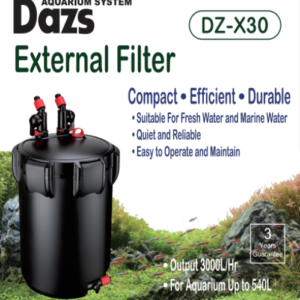 DAZS X-30 抽動式過濾桶 - 3000L/Hr