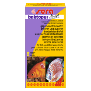 德國 SERA baktopur direct 治體內、體外蟲藥丸（1盒8粒）